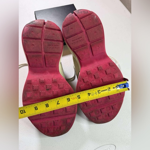 Gucci Rhyton chunky sole sneakers Sz 10 no insoles - Picture 14 of 16